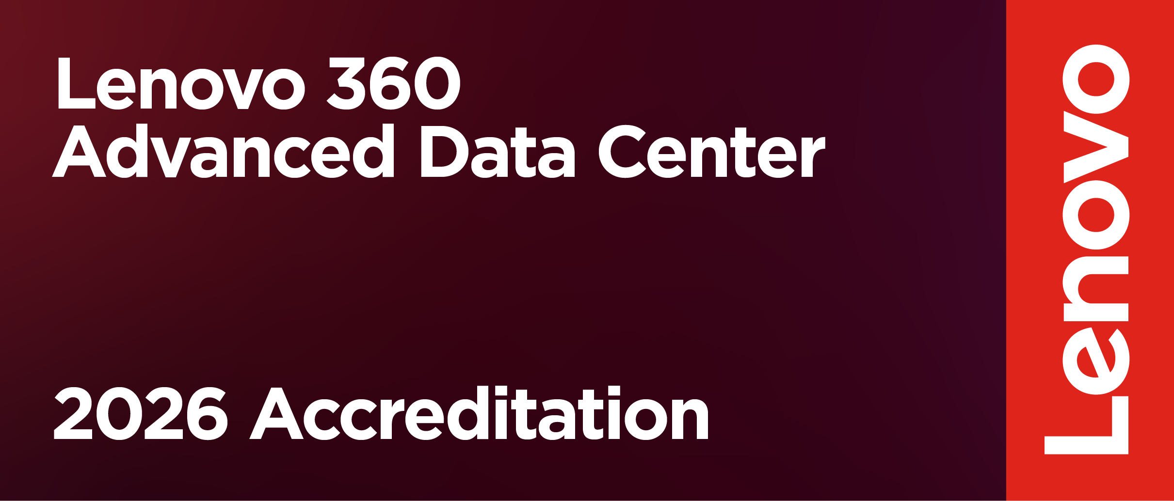 Lenovo 360 Advanced Data Center – 2026 Accreditation
